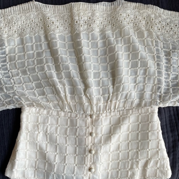 Anna Sui for Anthropologie silk blend blouse - Picture 4 of 6